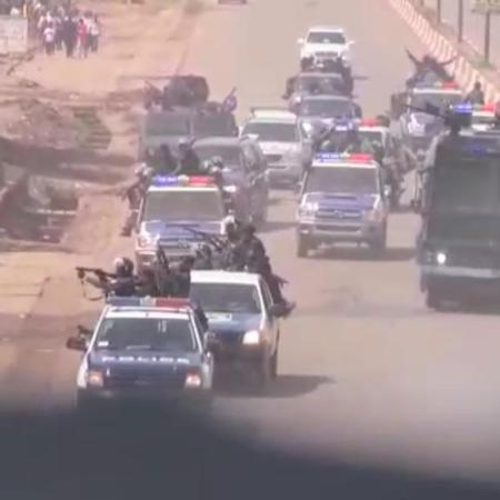 Le 11 décembre 2018, le gouvernement de la République démocratique du Congo a déployé des forces de sécurité à Lubumbashi pour bloquer la libre circulation du candidat de l’opposition à la présidence Martin Fayulu et de ses partisans, tuant au moins cinq personnes et blessant des dizaines d’autres. © 2018 Privé