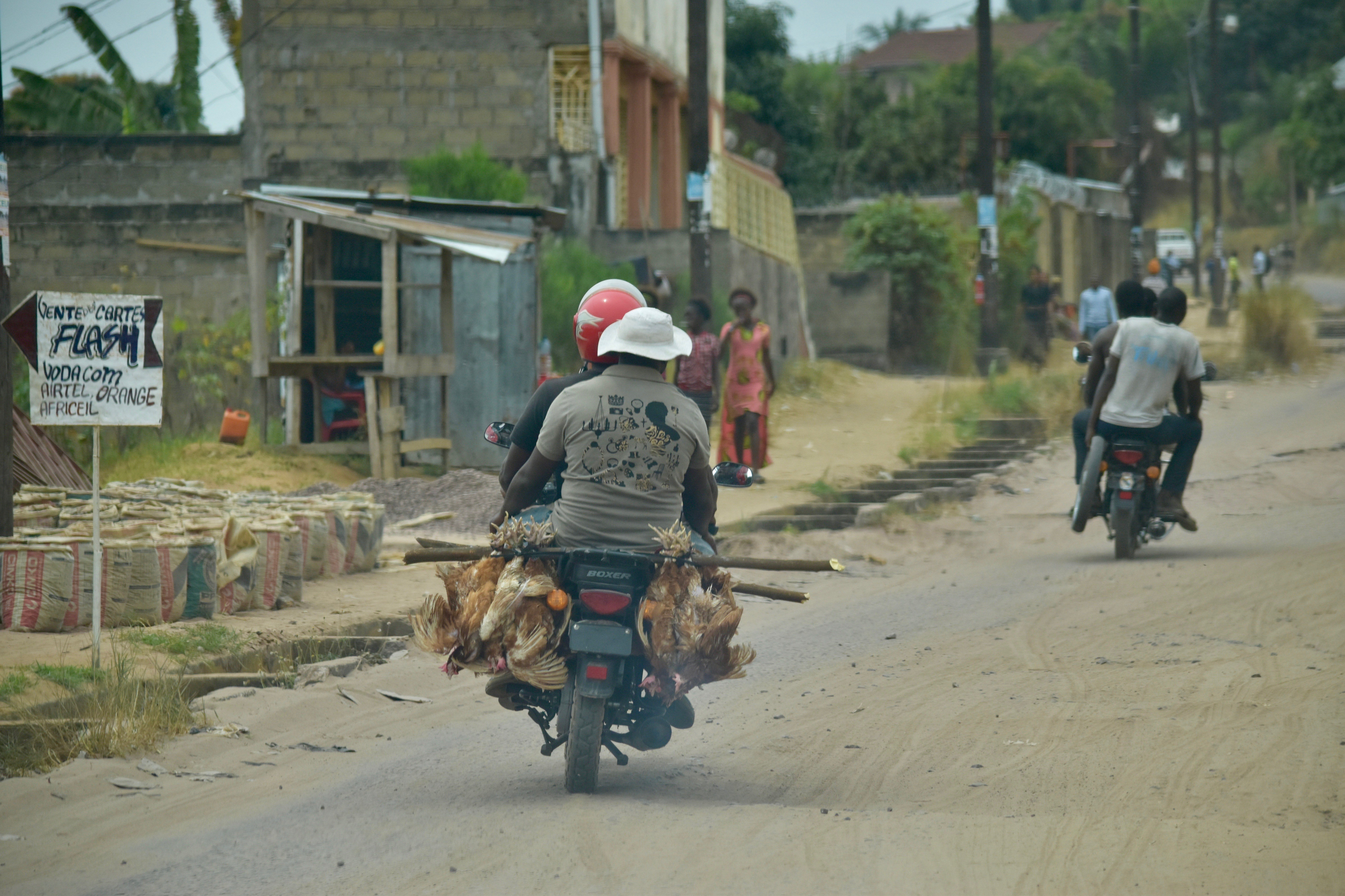 Image d'illustration d'un taxi moto